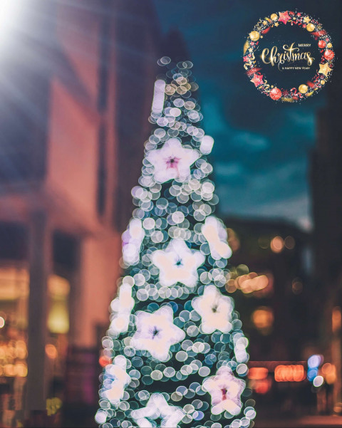 Merry Christmas Day CB Photoshop Editing Background