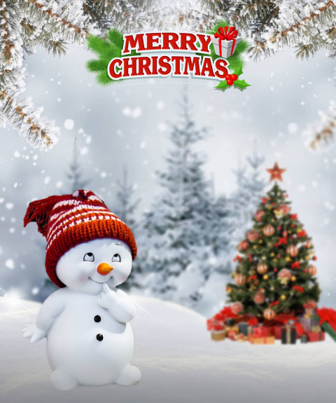 Merry Christmas Day CB Photoshop Editing Background New