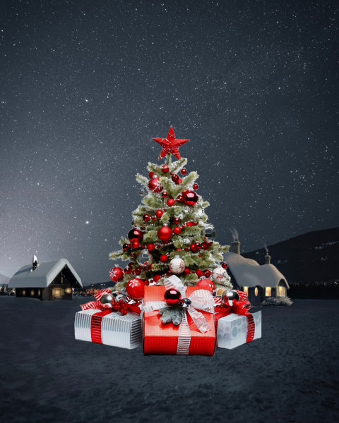 Merry Christmas Photo Edting Background HD For Snapseed CB