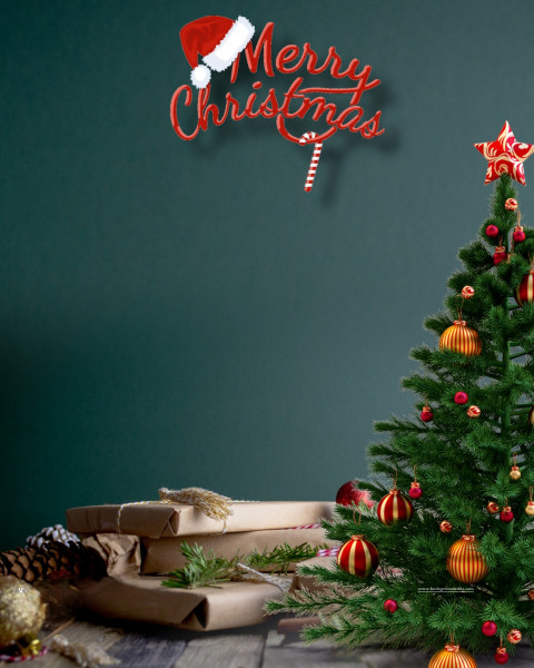 Merry Christmas Photoshop Editing Background