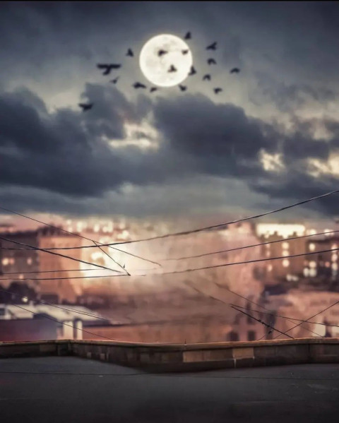 Moon Snapseed Photo Editing New Background Full HD