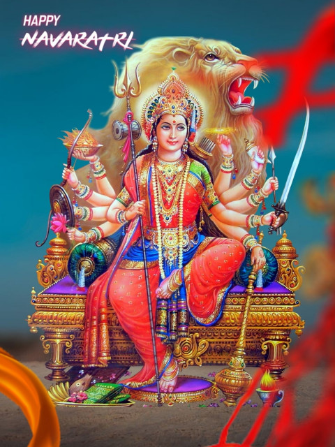 Navratri Photo Editing Background Free Download