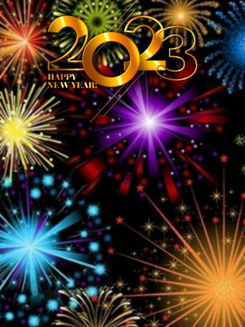 New Latest Happy New Year CB Background Free 2023