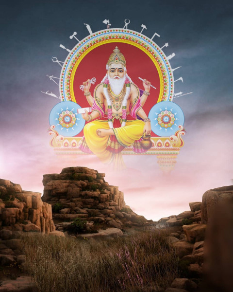 New Vishwakarma CB Editing Sky Background Free Full HD Photos