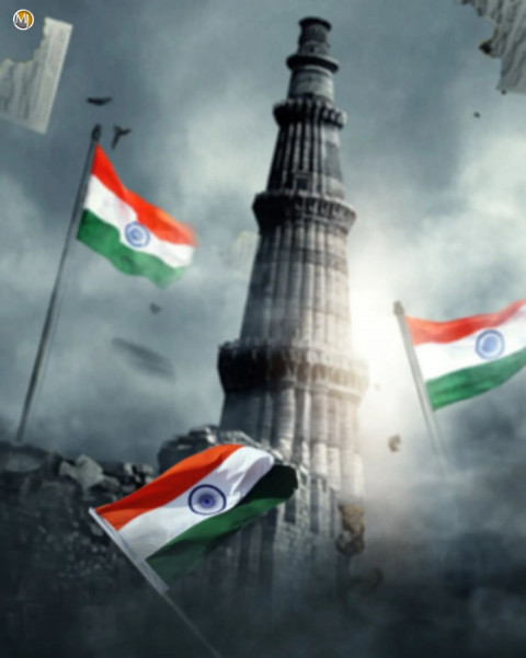 Photoshop 15 August Tiranga Flag Background For PicsaArt Photo Editing