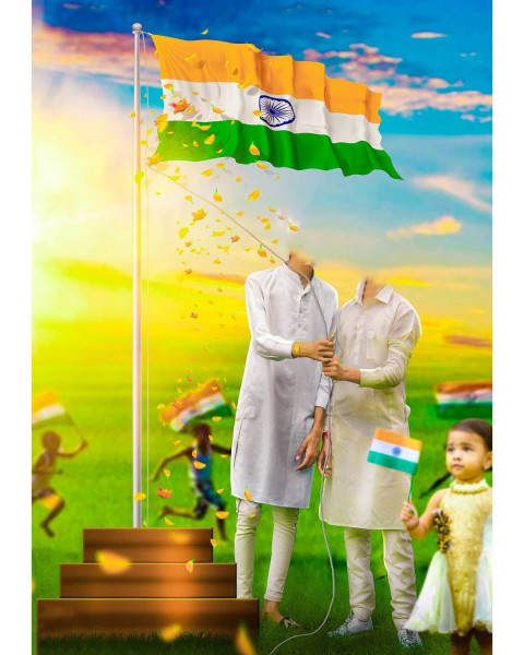 Photoshop Republic Day Background Wallpaper Full HD