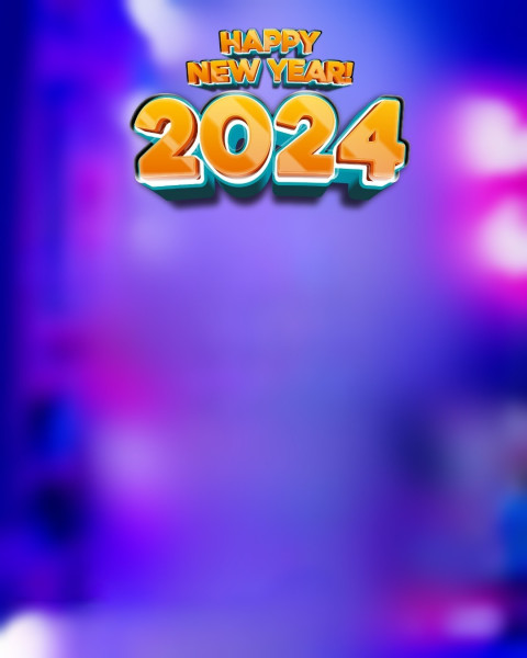 PicsArt 2024 New Year CB Background HD For Photo Editing