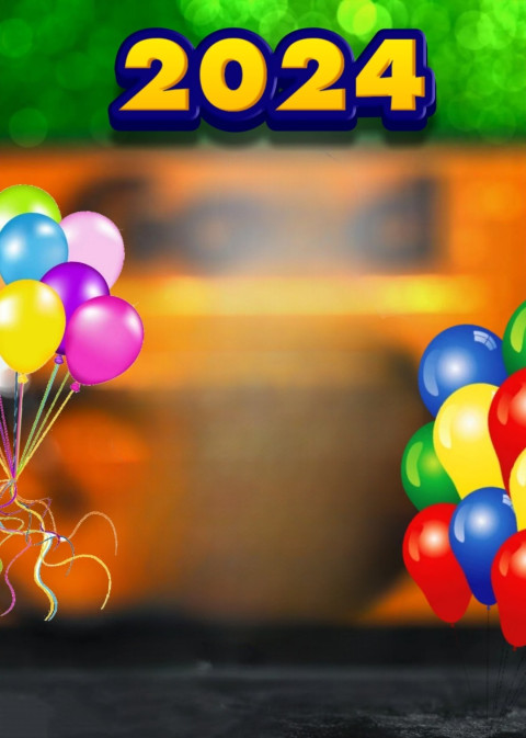 PicsArt 2024 New Year CB Blur Background HD For Photo Editing