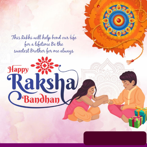 Rakshabandhan Brother And Sister background hd download
