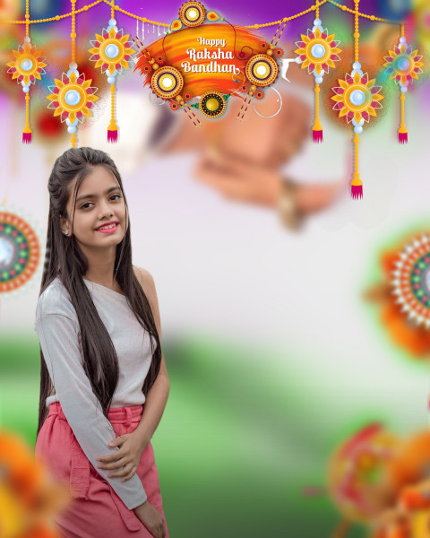 RakshaBandhan CB Background For Editing With Sister Images HD