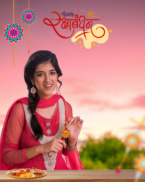 RakshaBandhan CB PicsArt Editing HD Background With Sister