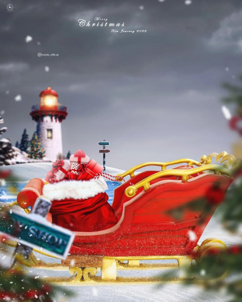 Santa claus Christmas Editing Background
