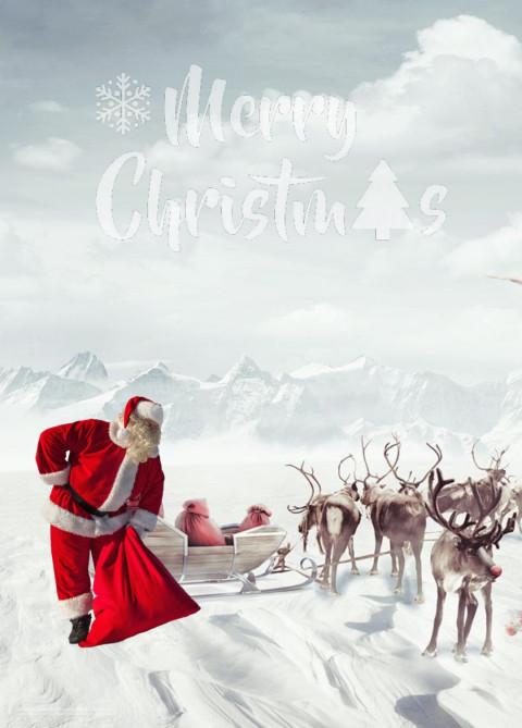Santa Claus Hd Backgrounds Image For Editing