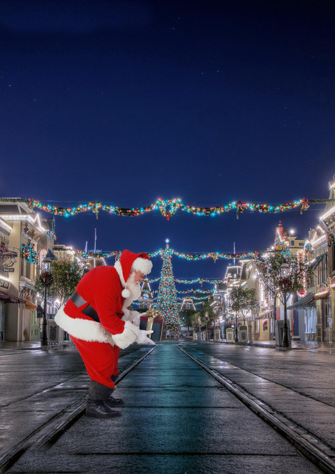 Santa Claus Merry Christmas Edit CB Photoshop Background