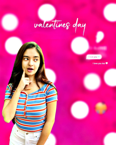 Valentine's Blur HD CB Girl Backgrounds For Editing