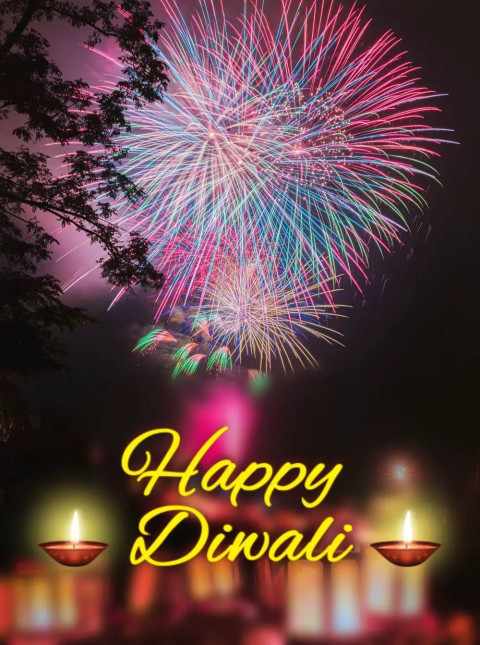 Diwali Wishes WhatsApp Dp And Status Background Free