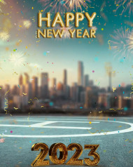 2023 Happy New Year CB Backgrounds For Editing