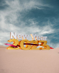 3d New Year Editing Background Full HD