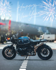 CB KTM Bike 2023 Happy New Year Full HD Background