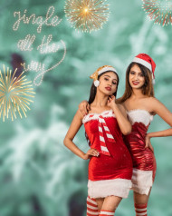 Christmas Editing HD Backgrounds With Girl Images