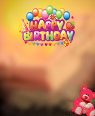 Free Happy Birthday Background Photo Editing