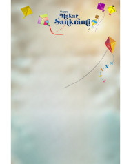 Full HD Makar Sankranti CB Editing Background