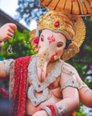 Ganesh Puja Photo Editing HD Background For Ganpati Bapp