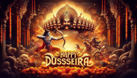 Happy Dussehra festival Images for social media