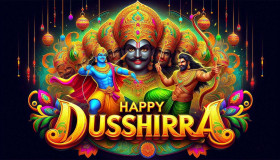 Happy Dussehra greeting Images for group chats