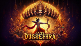 Happy Dussehra wishes Images for desktop backgrounds