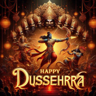 Happy Dussehra wishes Images for peaceful celebration