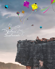 Happy Makar Sankranti Photo Editing Background HD