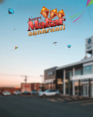 Happy Makar Sankranti Photo Editing HD Background