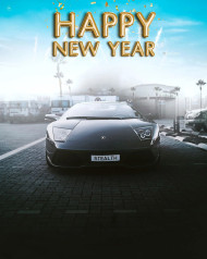 Happy Near Year 2023 Background HD For Car Editing