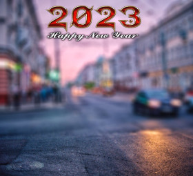 Happy Near Year 2023 Background HD For Photoshop Editing New