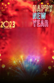 Happy New Year 2023 Photo Editing Backgrounds