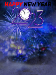 Happy New Year 2023 photo Editing HD CB Background free