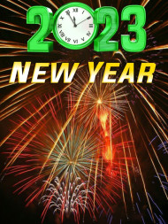 Happy New Year CB Background 2023 for Editing