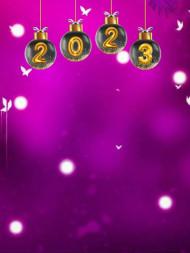 Happy New Year Special Editing HD Background 2023