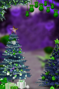 Hd Christmas Tree Photo Editing Background