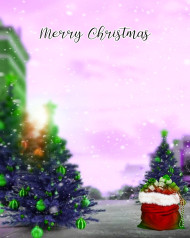 Hd Christmas Tree Photo Editing Background