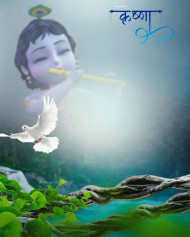 Krishna Janmashtami Editing Background For CB Full HD Photo