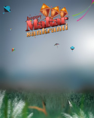 Makar Sankranti CB Editing Background Images HD
