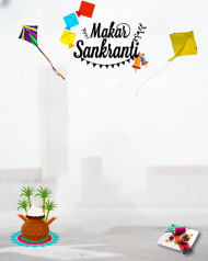 Makar Sankranti HD CB Editing Background New