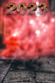 Manipulation 2023 Happy New Year Background HD For Editing