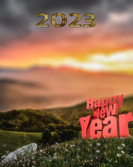 Manipulation 2023 Happy New Year Background HD For Editing New