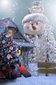 Merry Christmas Background Download For CB Photoshop Editing