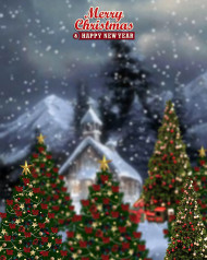Merry Christmas & Happy New Year Editing Background Hd Photoshop