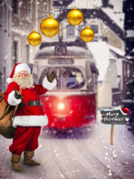 Merry Christmas Photo Editing Background Hd