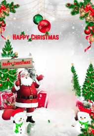 Merry Christmas Wishes Editing Background